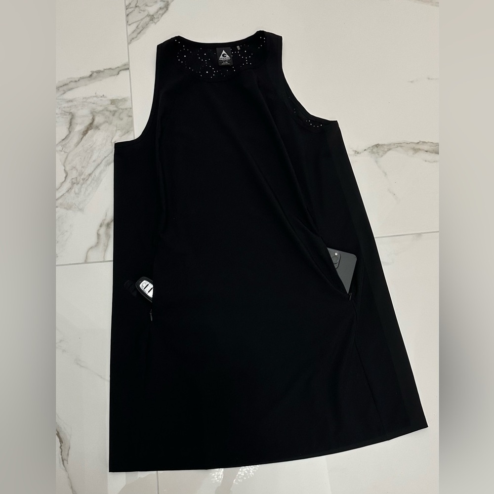 GERRY Athleisure/Travel Midi Dress with UPF 50+, EUC, Sz. L